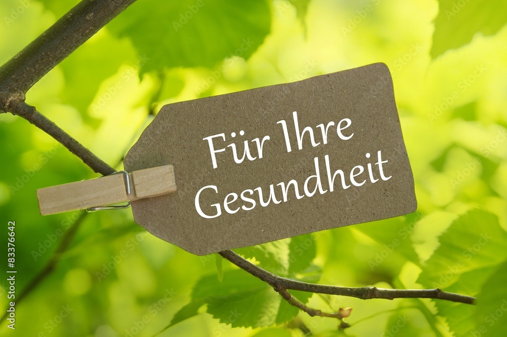 Investieren Sie in Ihre Gesundheit!